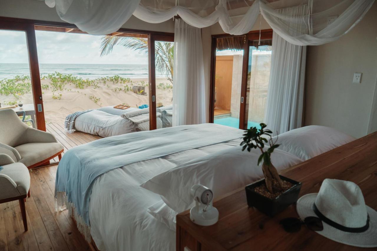 Eclectic Beach Retreat Cabo Nhamua Buitenkant foto