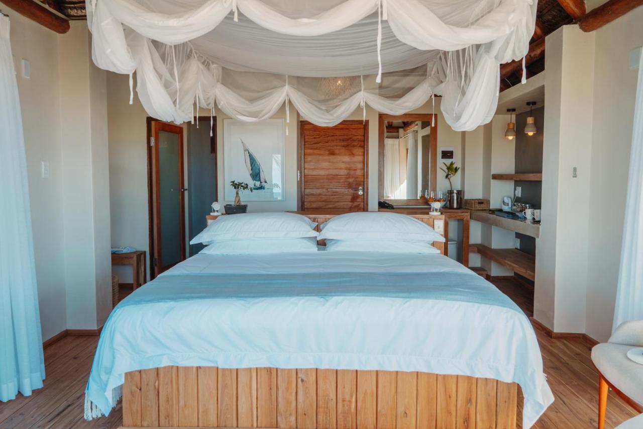 Eclectic Beach Retreat Cabo Nhamua Buitenkant foto