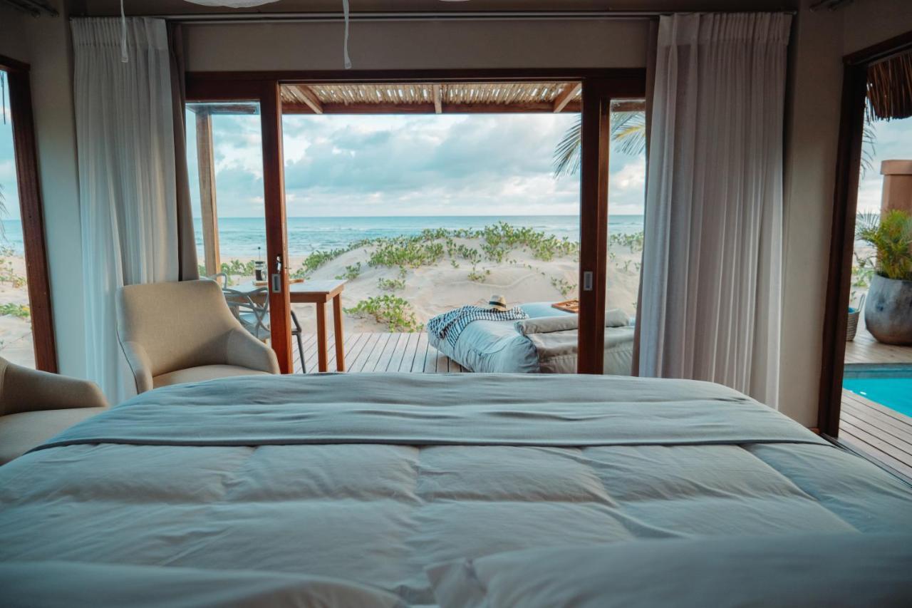 Eclectic Beach Retreat Cabo Nhamua Buitenkant foto