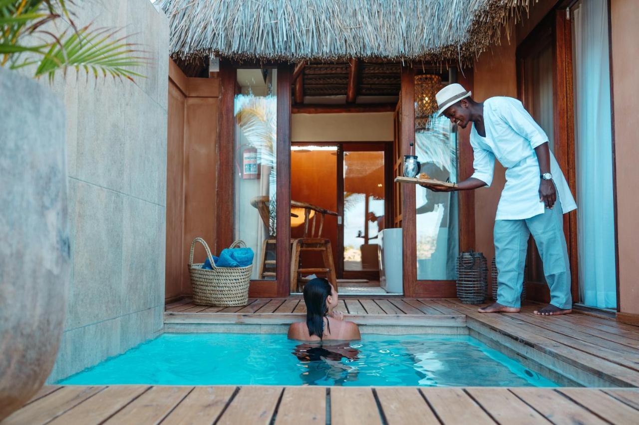 Eclectic Beach Retreat Cabo Nhamua Buitenkant foto