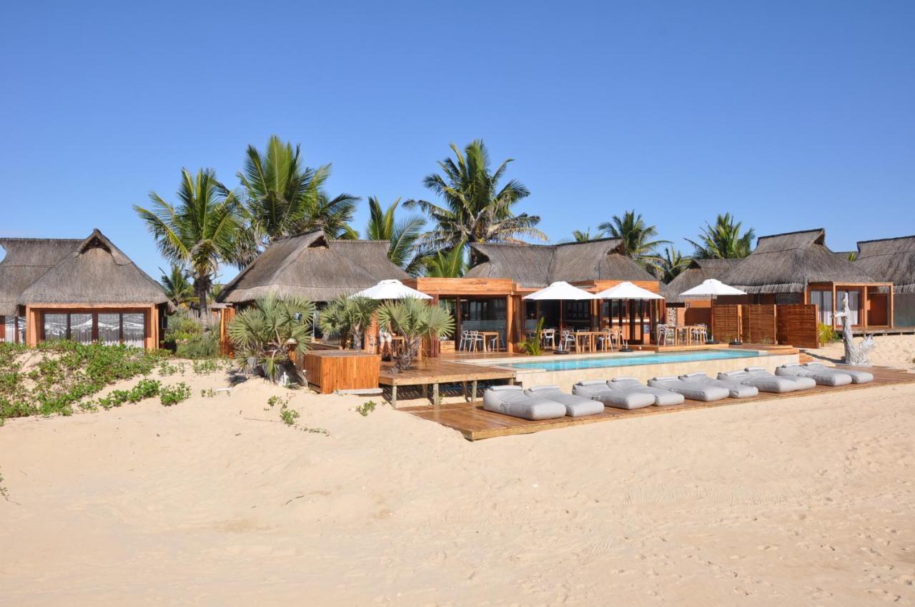 Eclectic Beach Retreat Cabo Nhamua Buitenkant foto